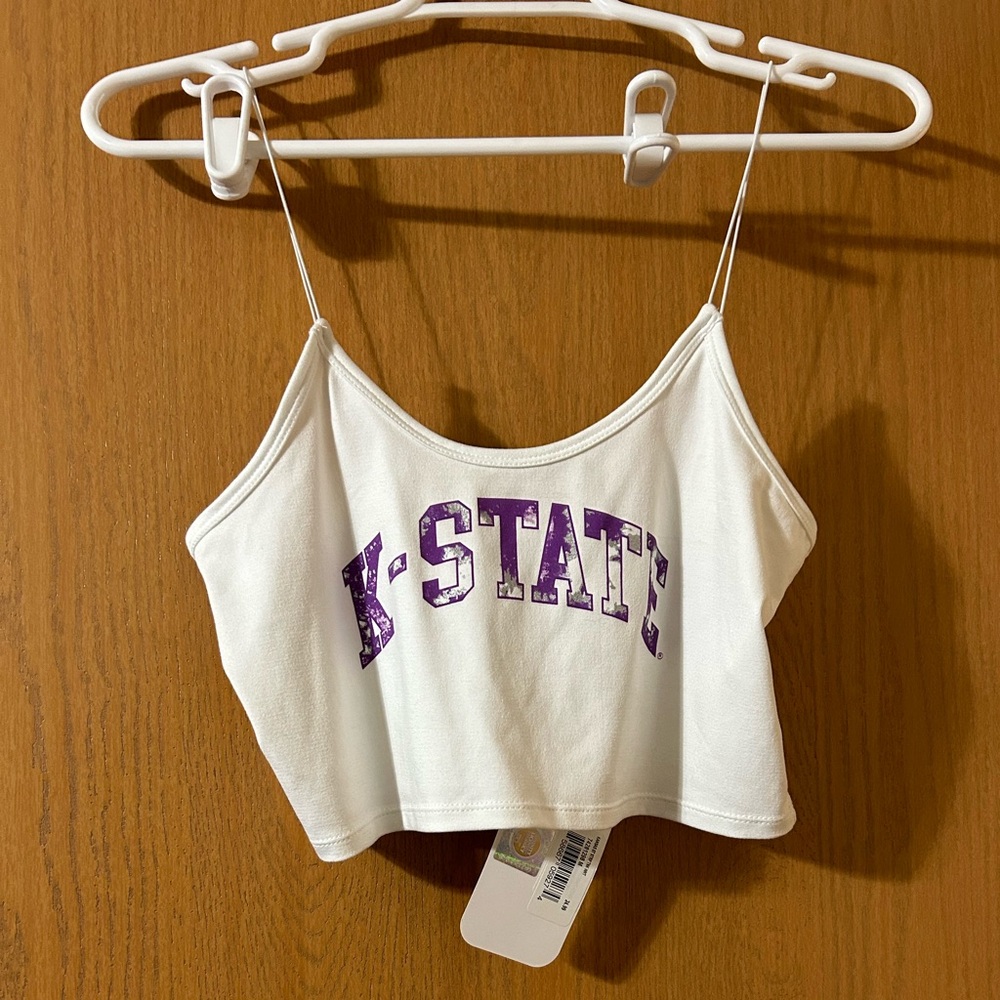 Kansas state University women’s crop top